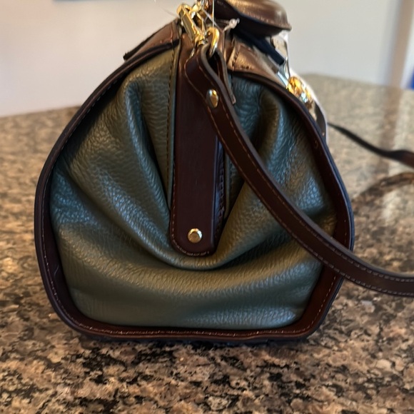 Divine Firenze leather handbag made in Italy NWT - Picture 4 of 16